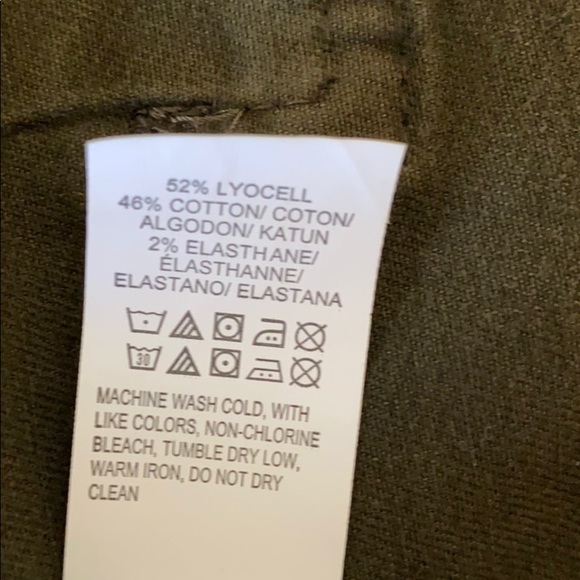 Lucky brand army green jacket size S - Picture 6 of 6